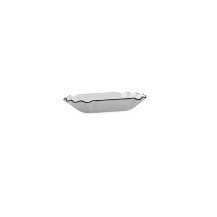 Schüssel für Vorspeisen Quid Gastro Black Weiß aus Keramik 20,5 x 11 x 3,5 cm