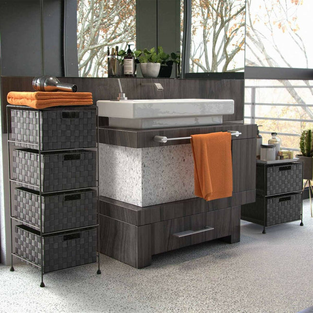 Möbel-Set-Set Versa Grau 2 Stück