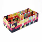 Box mit Fächern Versa Bunt (17 x 10 x 35 cm)