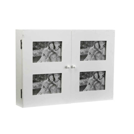 Schlüsselschrank Versa Wte Weiß Holz 8,5 x 33 x 46 cm
