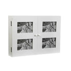Schlüsselschrank Versa Wte Weiß Holz 8,5 x 33 x 46 cm