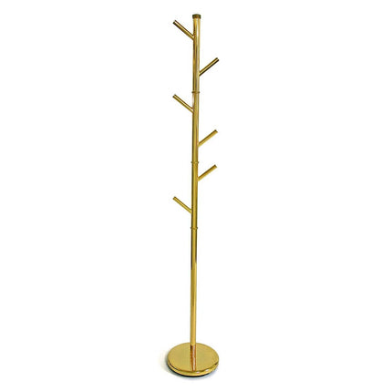 Garderobe Versa Gold Metall Stahl Fusion 28 x 179 x 28 cm