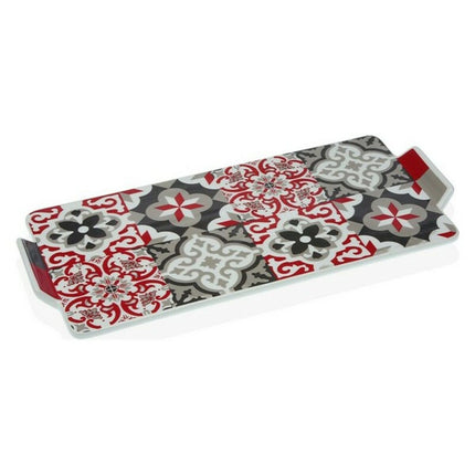Schale Versa Hidra Porzellan (16,3 x 2,5 x 36,5 cm)