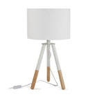 Tischlampe Nadine Holz (30 x 56 x 30 cm)