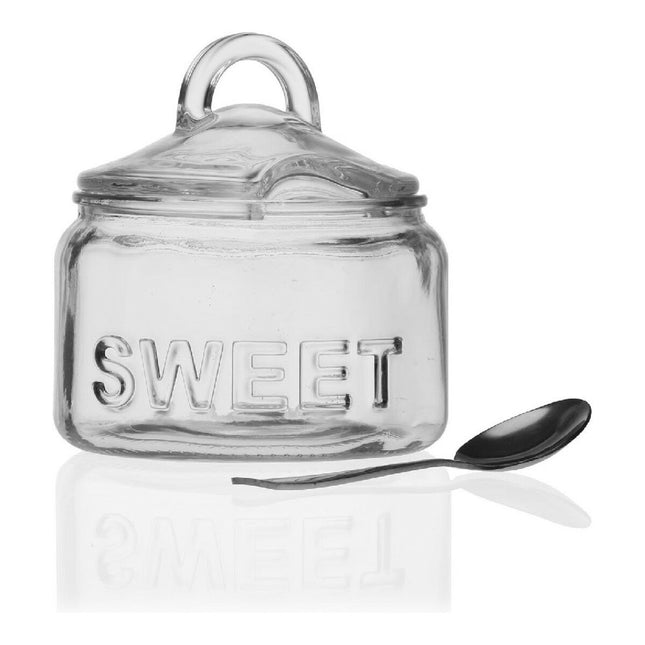 Glasbehälter Versa 21250010 11,5 x 12 x 11,5 cm Kristall (11,5 x 12 x 11,5 cm)