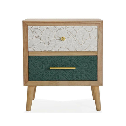 Nachttisch Versa Bridgette 30 x 54 x 46 cm Holz Holz MDF