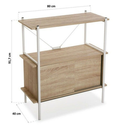 Regal Versa 21300022 PVC Holz Metall Holz und Metall Holz MDF 40 x 91,7 x 80 cm