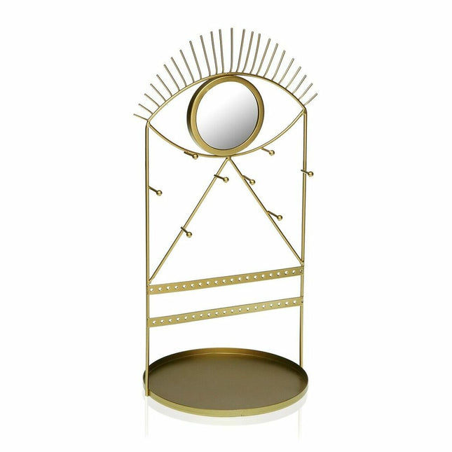 Schmuckständer Versa Spiegel Bunt Metall 20,5 x 38 x 17,5 cm (20,5 x 38 x 17,5 cm)