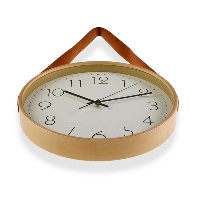 Wanduhr Versa Polyskin Holz (4,5 x 53 x 31,7 cm) (4,5 x 53 x 31 cm)