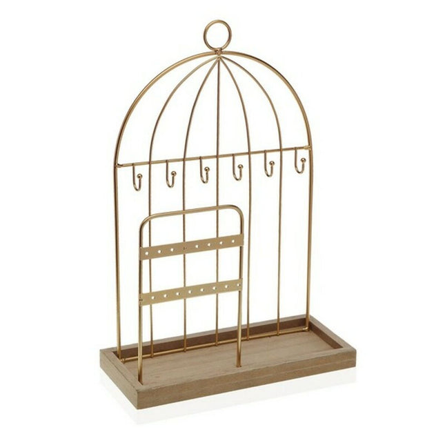 Hängeorganizer mit Schmuck- und Accessoire-Aufhänger Versa Metall