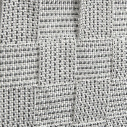 Mehrzweckkorb Weiß Textil (20 x 15 x 30 cm)