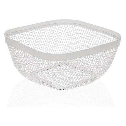Obstschale Metall Stahl (26,5 x 12,5 x 26,5 cm)