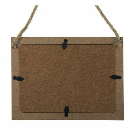 Fotorahmen Versa Mehrere Ruder Schnur Holz MDF (5 x 35 x 55 cm) (35 x 55 cm)