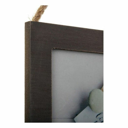 Fotorahmen Versa Mehrere Ruder Schnur Holz MDF (5 x 35 x 55 cm) (35 x 55 cm)