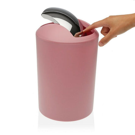 Papierkorb Versa Rosa PP (18 x 31 x 18 cm)
