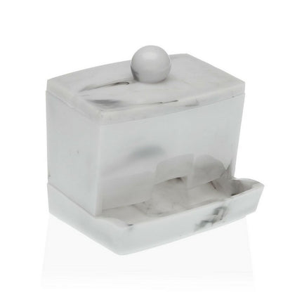 Veranstalter Versa Marmor Wattestäbchen polystyrol (6,5 x 9 x 9 cm)