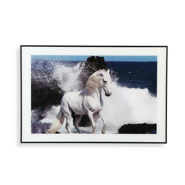 Bild Versa Kristall Kunststoff 2 x 60 x 40 cm Holz MDF