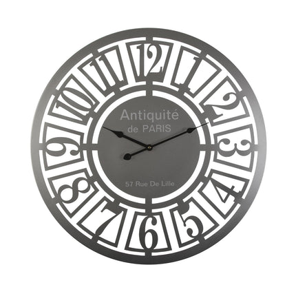 Wanduhr Versa Metall (60 x 60 x 5 cm)