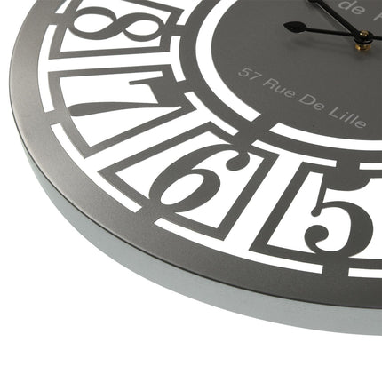 Wanduhr Versa Metall (60 x 60 x 5 cm)
