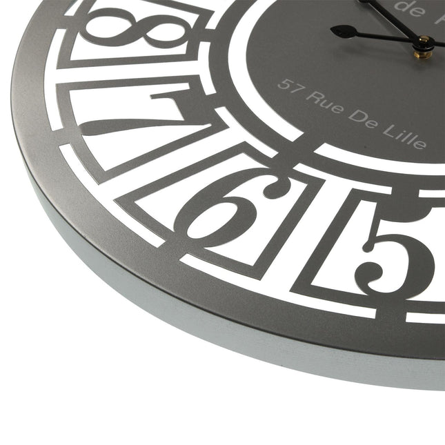 Wanduhr Versa Metall (60 x 60 x 5 cm)