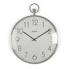 Wanduhr Versa 18560800 Silberfarben Aluminium (5 x 39 x 31,5 cm)