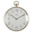 Wanduhr Versa Golden Aluminium (5 x 39 x 31,5 cm)