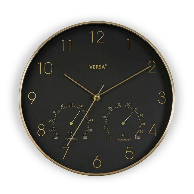 Wanduhr Versa Aluminium (31 x 4 x 31 cm)