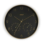 Wanduhr Versa Aluminium (31 x 4 x 31 cm)