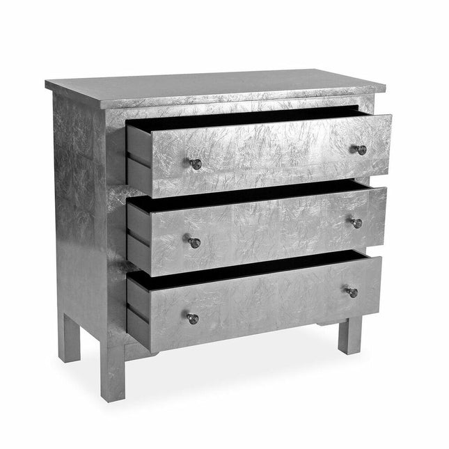 Kommode Versa SILVER Holz (35 x 75 x 80 cm)