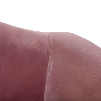 Armlehnstühle Rosa Samt Holz Textil PP (64 x 82 x 61 cm)