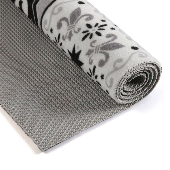 Teppich Mosaic Versa Blk Schwarz Polyester (50 x 2 x 80 cm)