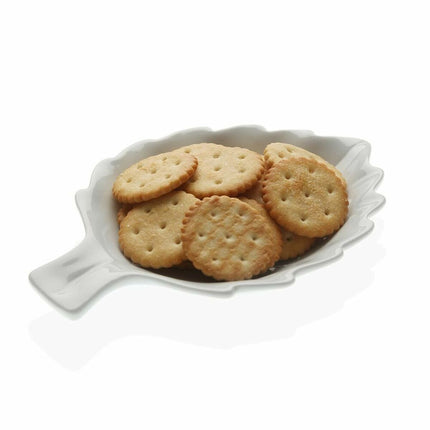 Tablett für Snacks Versa aus Keramik Porzellan 16 x 11 x 2,6 cm