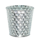 Blumentopf Versa Zink 11 x 10,6 x 11 cm Metall