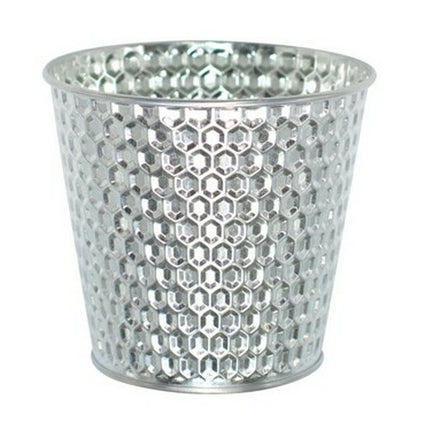 Blumentopf Versa Zink Metall 14 x 12,5 x 14 cm