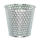 Blumentopf Versa Zink Metall 14 x 12,5 x 14 cm