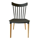 Esszimmerstuhl Versa Schwarz Holz PP (52,5 x 80 x 43 cm)