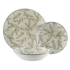 Geschirr-Set Versa Olive Porzellan