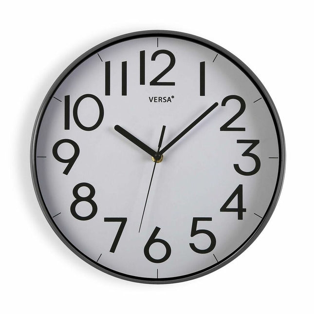 Wanduhr Versa Grau