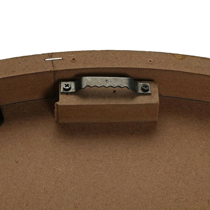 Wanduhr Versa 50 cm Holz MDF Holz MDF/Kristall