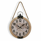 Wanduhr Versa Mapamundi Holz MDF