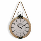 Wanduhr Grand Hotel Versa BL Holz MDF (40 x 6,5 x 47 cm)