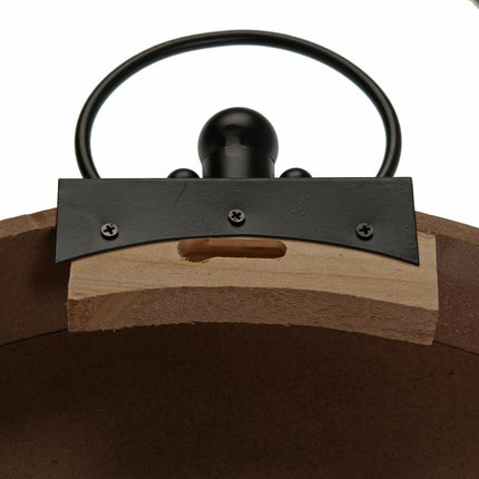 Wanduhr Grand Hotel Versa BL Holz MDF (40 x 6,5 x 47 cm)