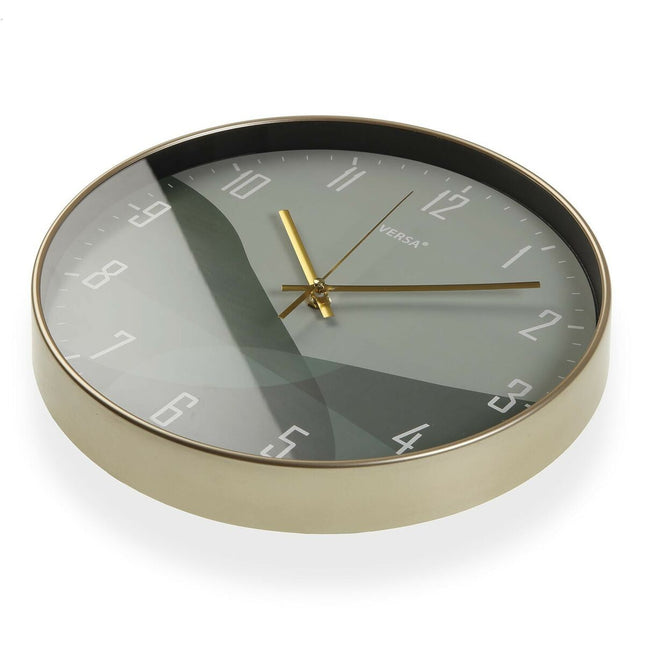 Wanduhr Versa Oscuro Kunststoff (4,3 x 30,5 x 30,5 cm)