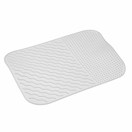 Abtropfsieb für die Spüle Versa Weiß Kunststoff (34 x 26,5 cm)