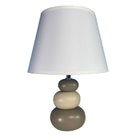 Tischlampe Versa Beige aus Keramik Textil (22,5 x 32 x 8,5 cm)