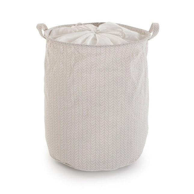 Korb für schmutzige Wäsche Versa Eris Polyester Textil (38 x 48 x 38 cm)