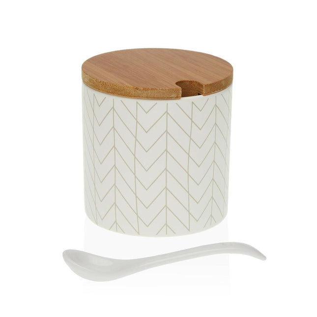 Zuckerdose Versa Eris aus Keramik (8 x 8 x 8 cm)