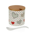 Zuckerdose Versa Sweet aus Keramik (8 x 8 x 8 cm)
