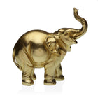 Deko-Figur Versa Elefant Gold 19,5 x 19,5 x 8,5 cm Harz