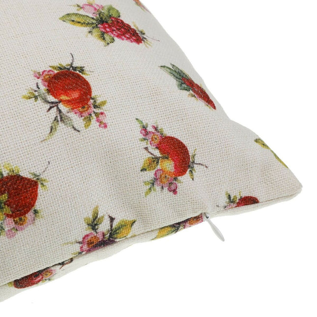 Kissen Versa Strawberry Polyester (15 x 45 x 45 cm)